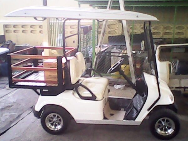 รถกอล์ฟ golf cart กระบะไม้